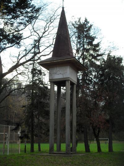 Zvonica za budovou Psychiatrickej kliniky - Mužské oddelenie